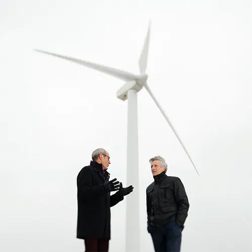 Maurits Groen (r) en Mogens Rudiger, foto Mischa Keijser