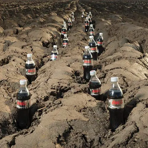 Biobottles van Coca-Cola