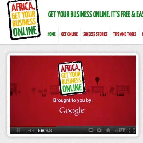 Google: Get Africa Online