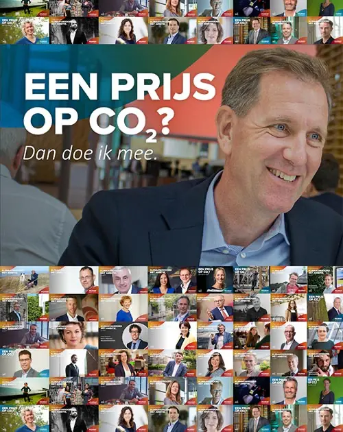 Deelnemers aan de klimaatcampagne MVO Nederland