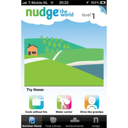 nudge, the app