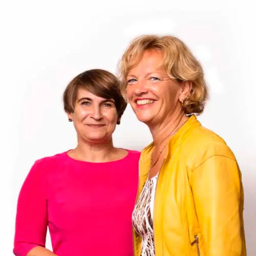 Ploumen en Van der Heijden Foto Deborah Roffel