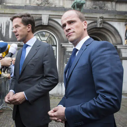 Rutte en Samsom