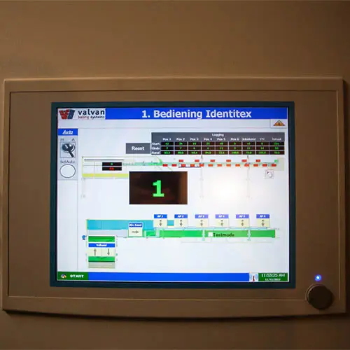 T4T-sorting machine panel