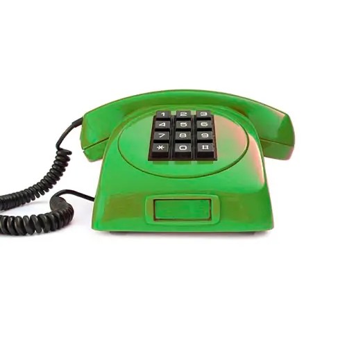 groene telefoon
