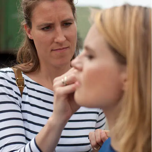 Caroline van Eeuwijk, natuurlijke visagie